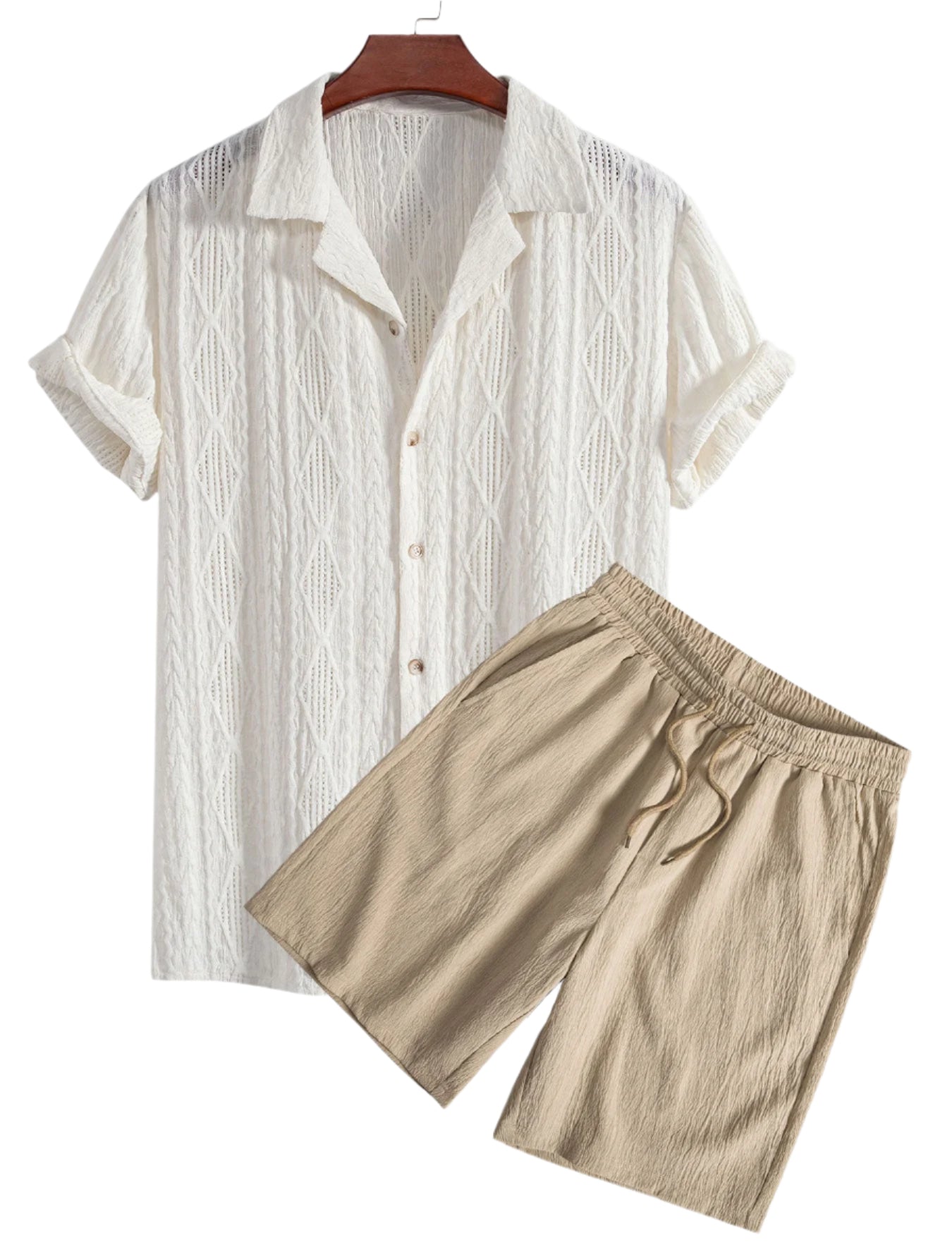 Amalfi - NewBlack Short Sleeved Set