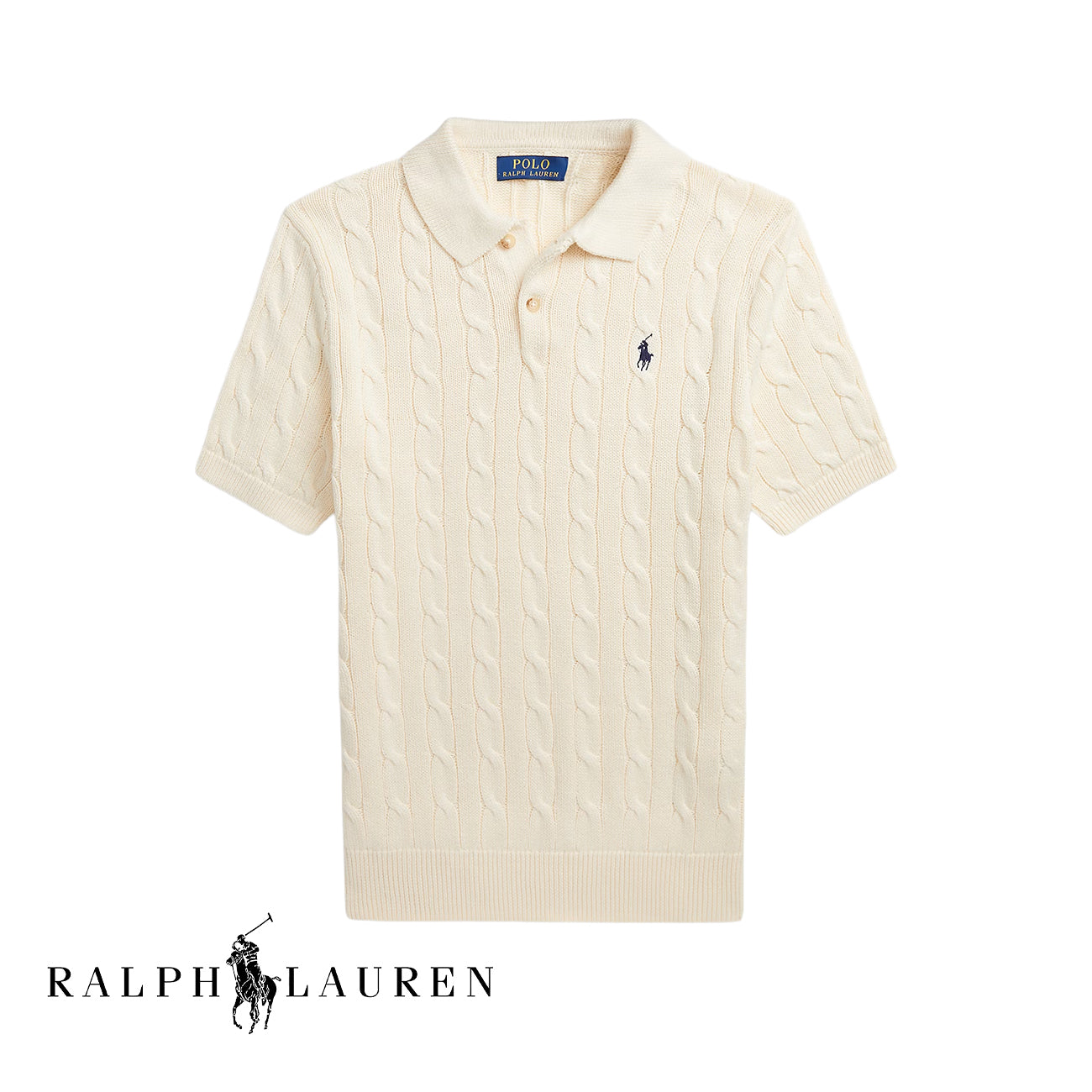 Ꮢalph Lauren Polo-Collar Sweater - Limited Edition