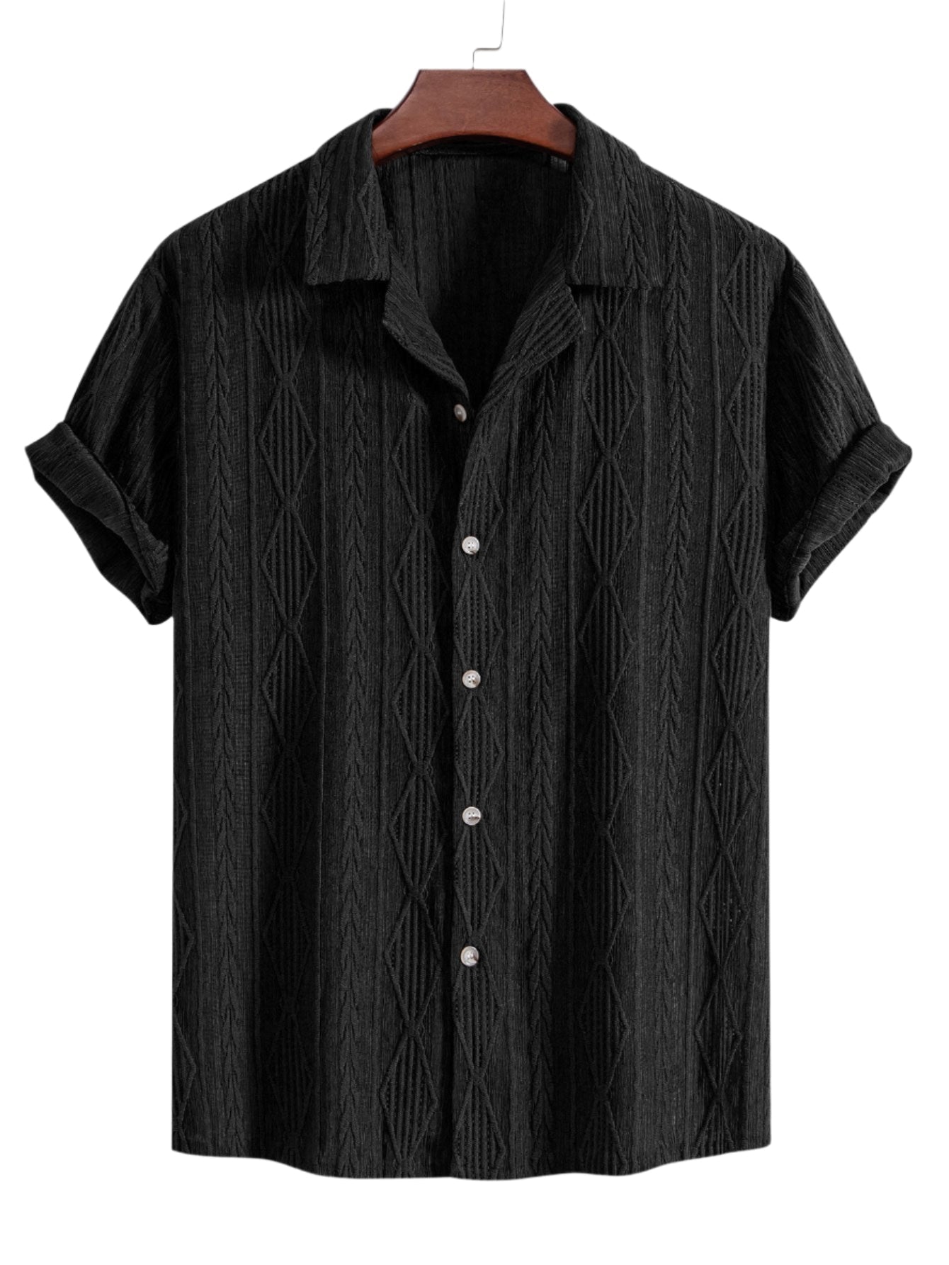 Amalfi - NewBlack Short Sleeved Set
