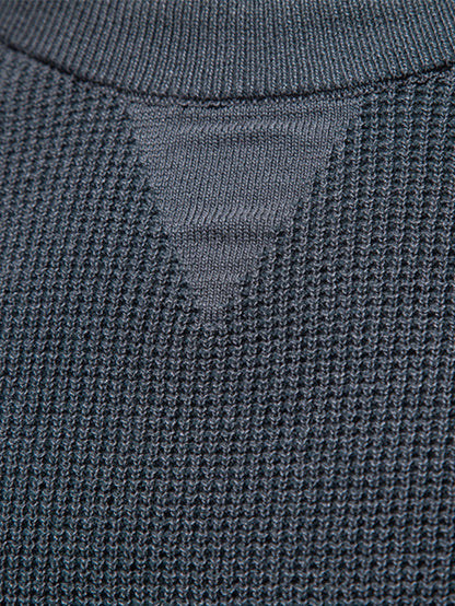 Raglan Sleeve Textured Sweater