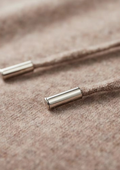 PURE EXTRA-FINE MERINO WOOL LEISURE HOODIE