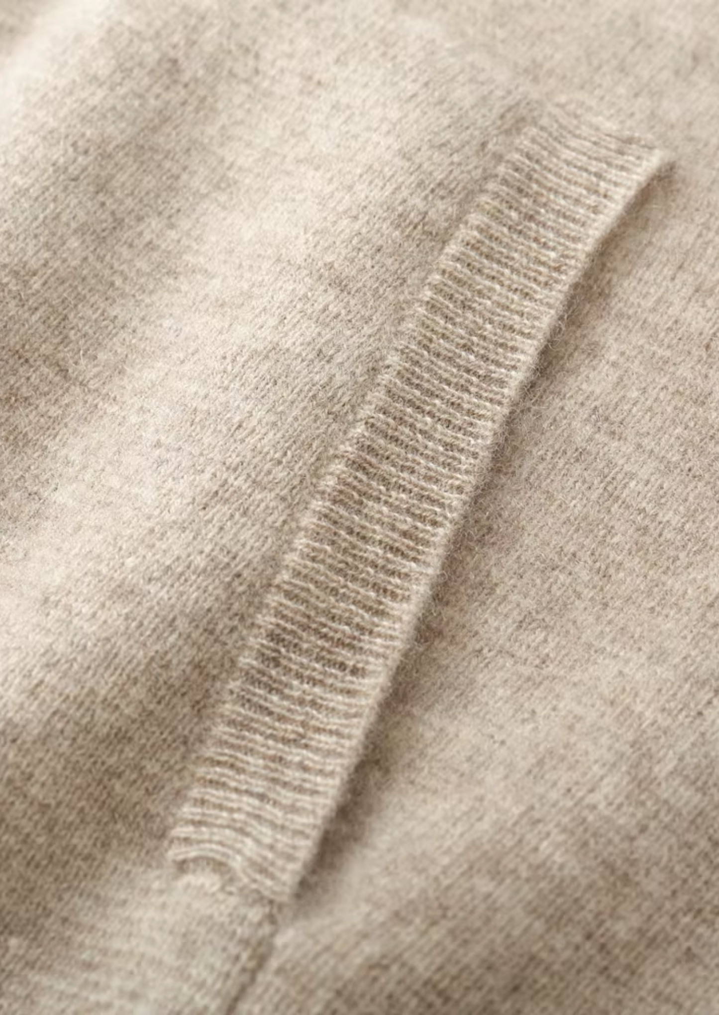 PURE EXTRA-FINE MERINO WOOL ZIPPER HOODIE