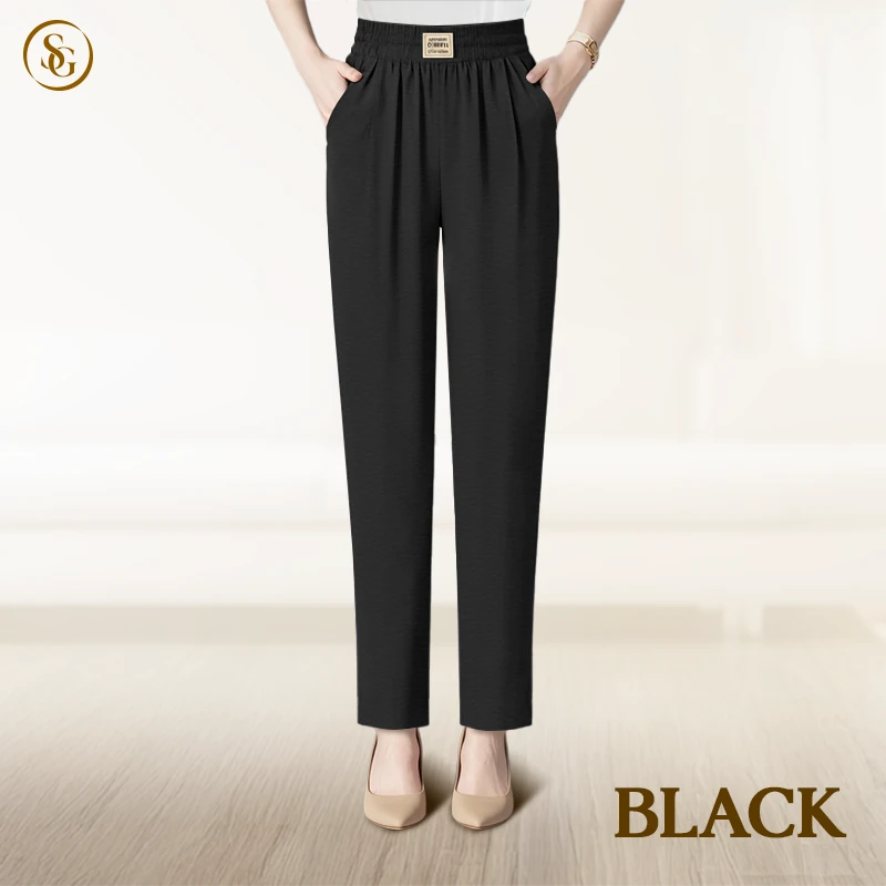 SoftGlamor - Women's Ultra Soft Perfect Drape Pull-On Pants