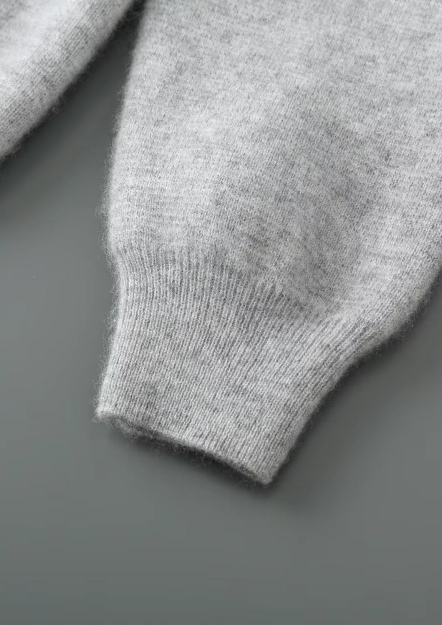 PURE EXTRA-FINE MERINO WOOL ZIPPER HOODIE