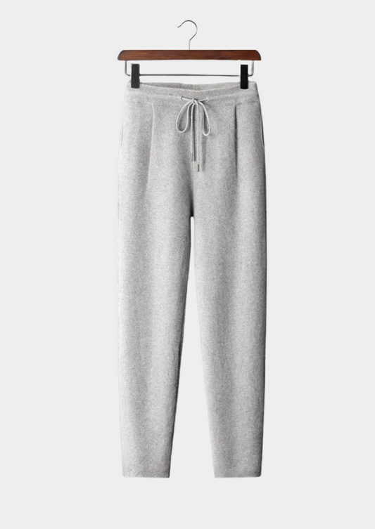 PREMIUM CASHMERE PLEATED TROUSERS