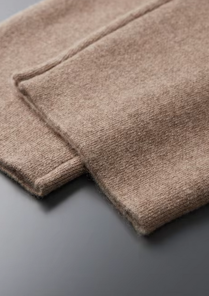 PREMIUM CASHMERE STRAIGHT TROUSERS