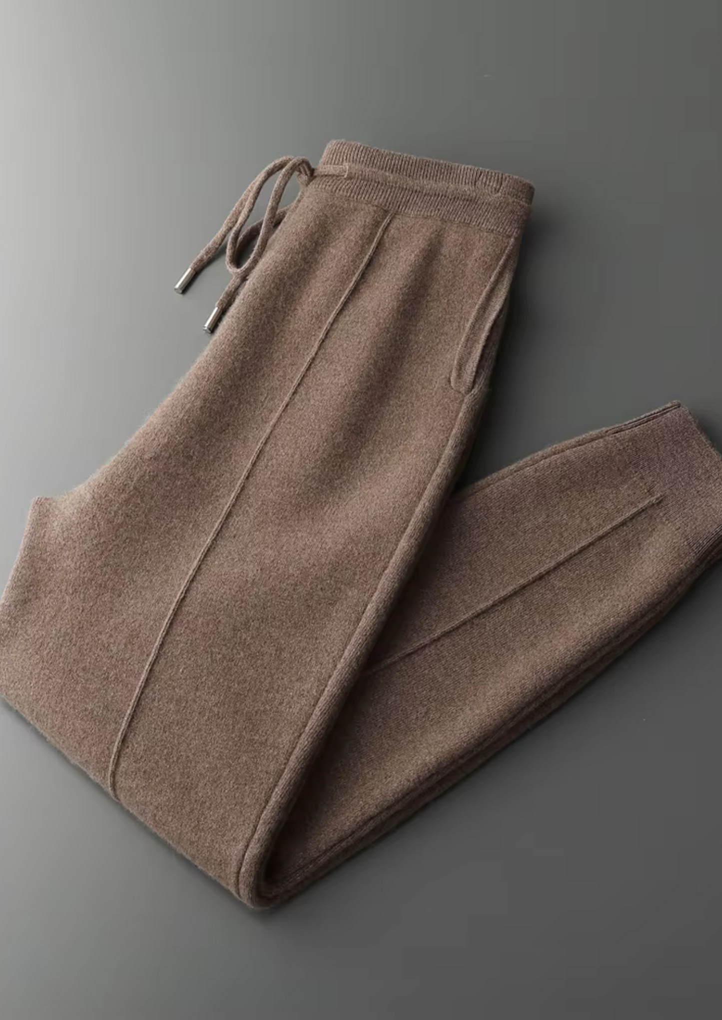 PURE EXTRA-FINE MERINO WOOL LEISURE JOGGERS