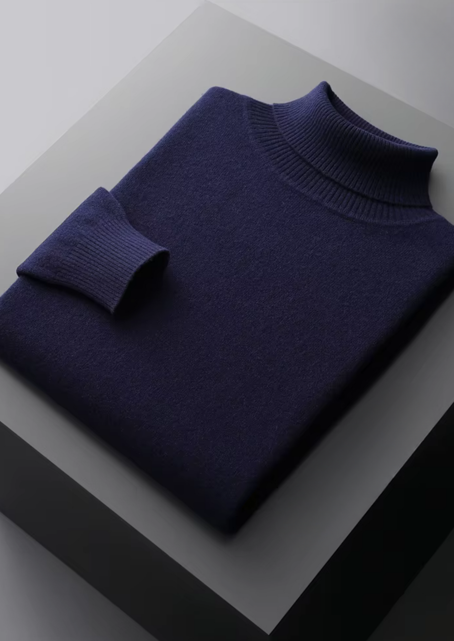 PURE EXTRA-FINE MERINO WOOL CLASSIC ROLLNECK