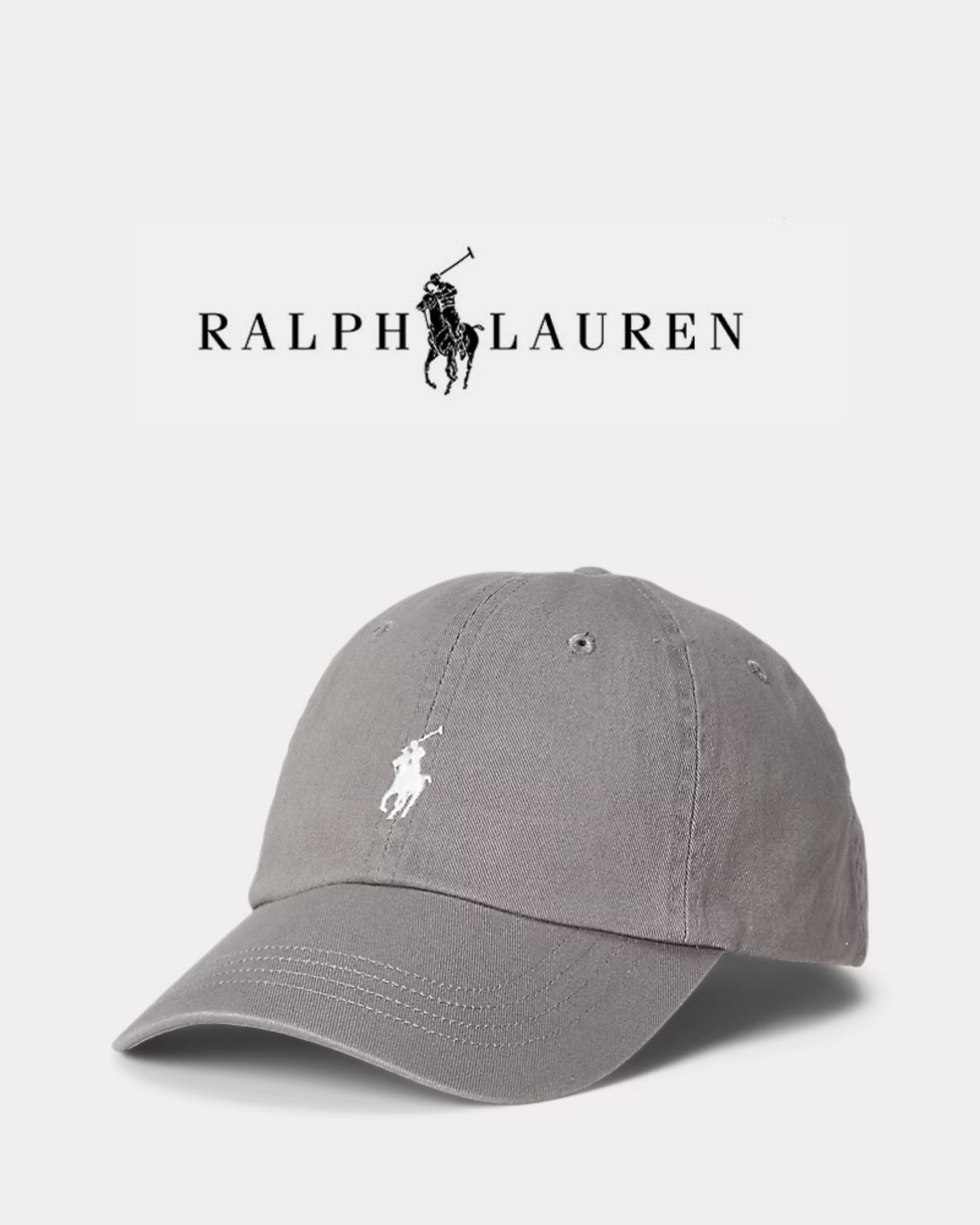 Classic Cotton Chino Cap | 30% OFF