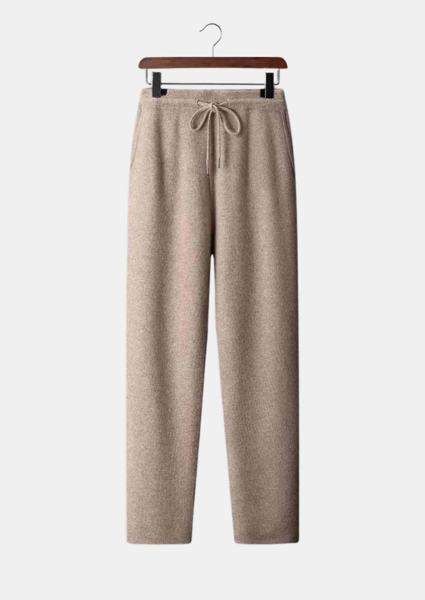 PURE EXTRA-FINE MERINO WOOL LEISURE TROUSERS
