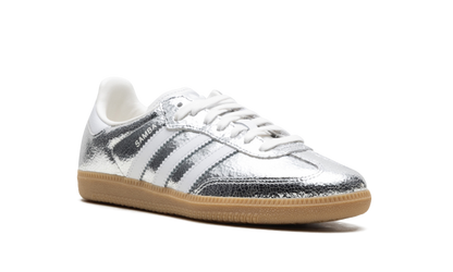 Samba OG "Silver Metallic Cracked Leather"