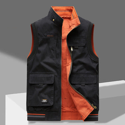 Emilio Cotton Utility Vest