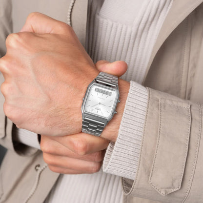 C A S I O  Vintage 38mm Watch - Water Resistant | Transferred steel