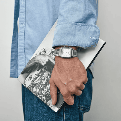 C A S I O  Vintage 38mm Watch - Water Resistant | Transferred steel