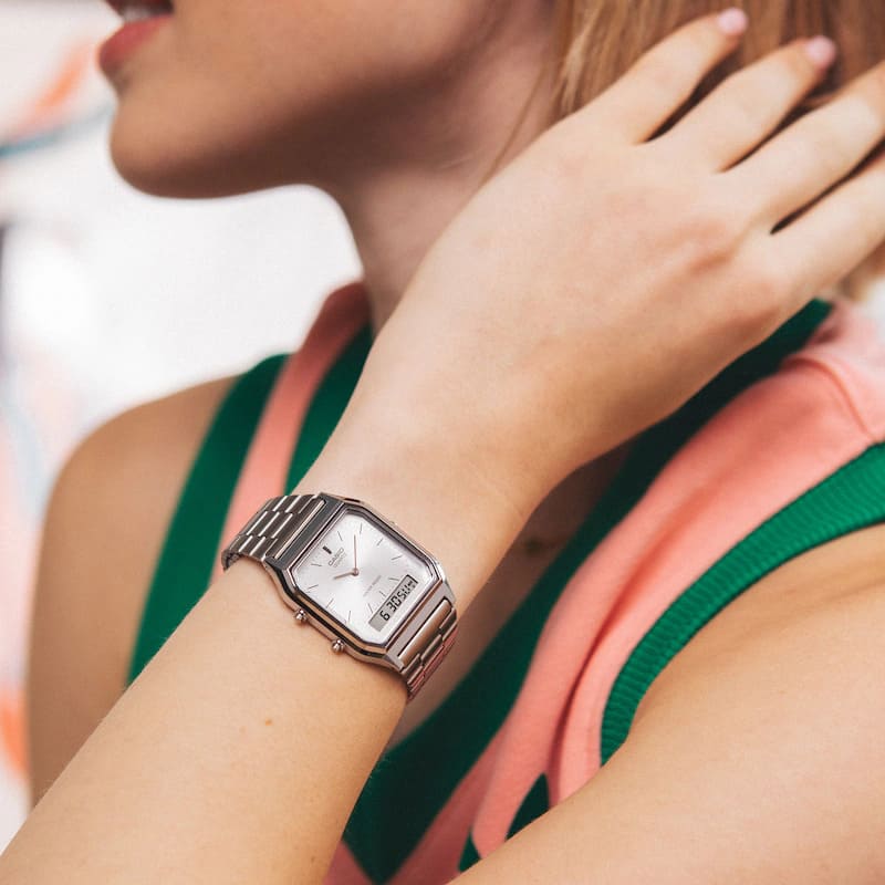 C A S I O  Vintage 38mm Watch - Water Resistant | Transferred steel