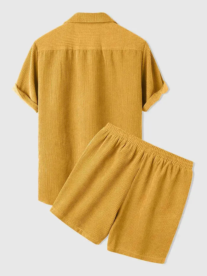 Luxury Ribbed Velvet Set