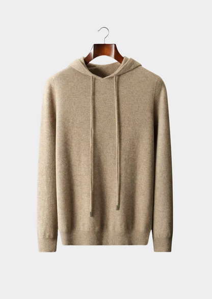 PURE EXTRA-FINE MERINO WOOL LEISURE HOODIE