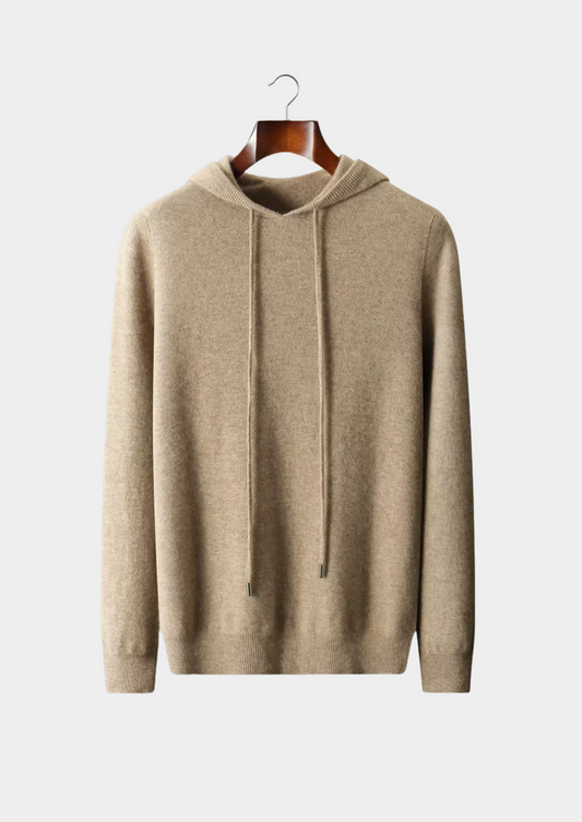 PURE EXTRA-FINE MERINO WOOL LEISURE HOODIE