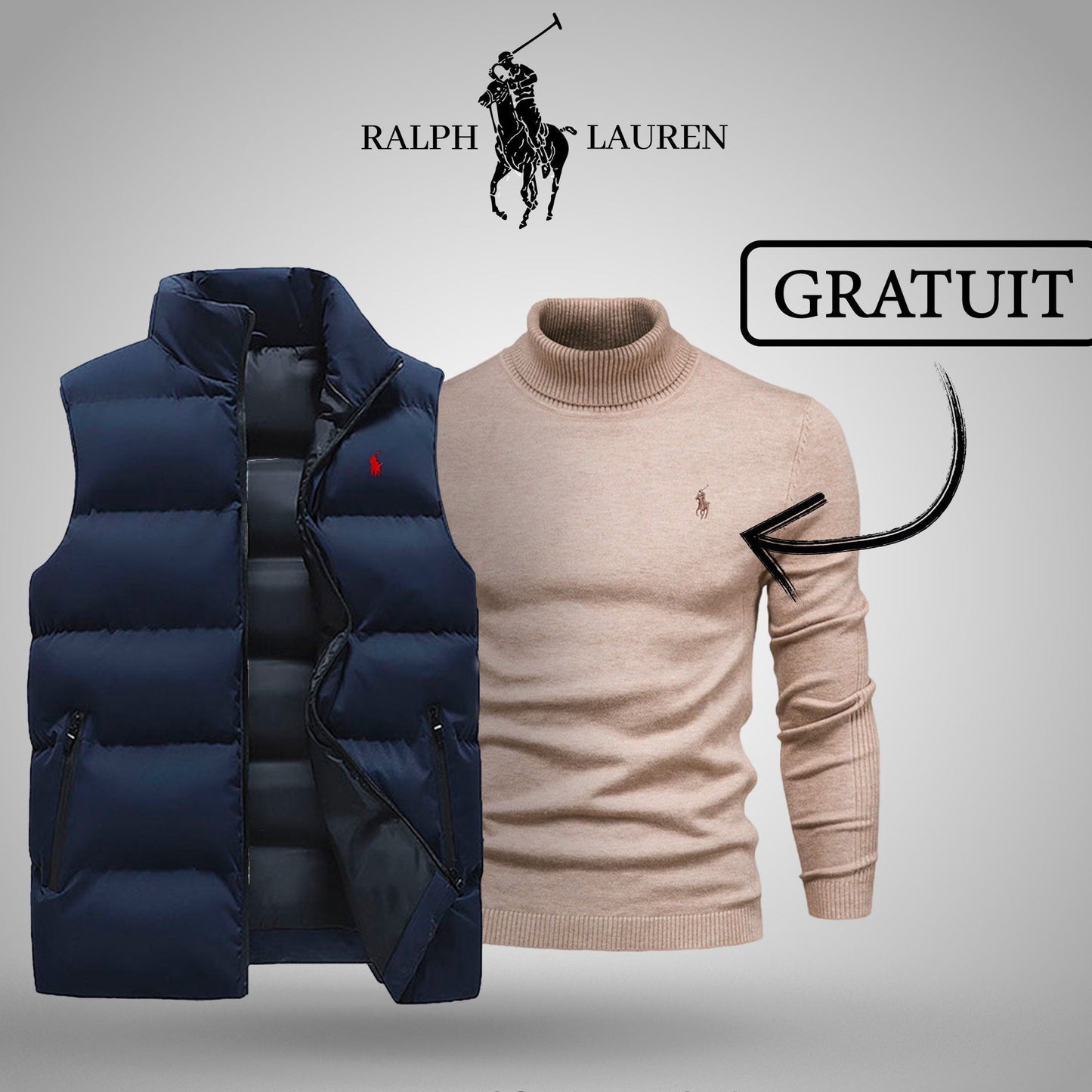 Gilet R&L + Pull Offert (DESTOCKAGE)