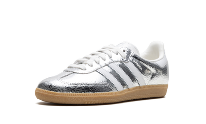 Samba OG "Silver Metallic Cracked Leather"