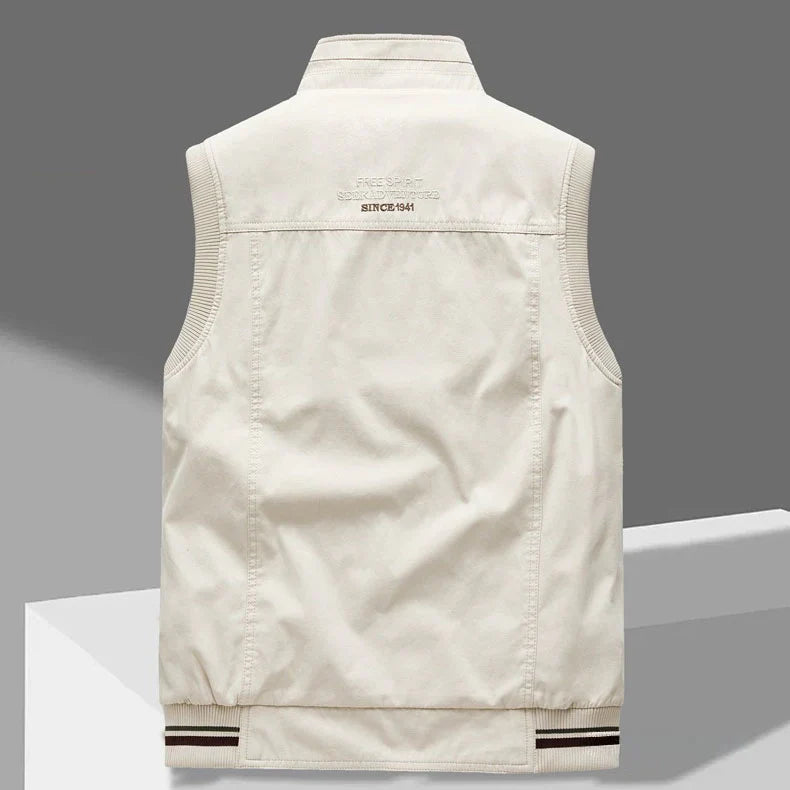 Emilio Cotton Utility Vest