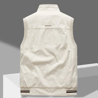 Emilio Cotton Utility Vest